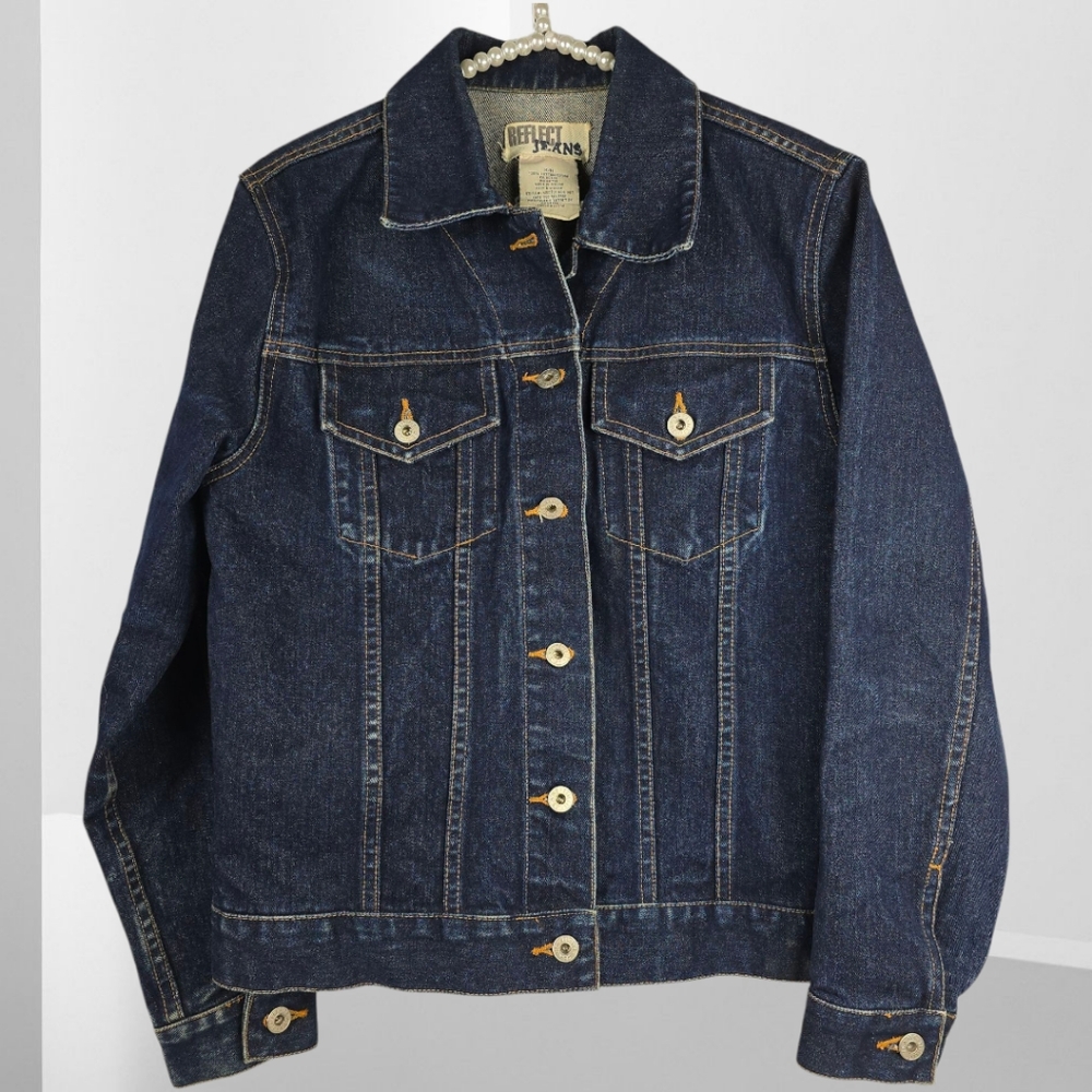 Vintage Denim Jacket By Reflect Jeans - Picture 1 of 9